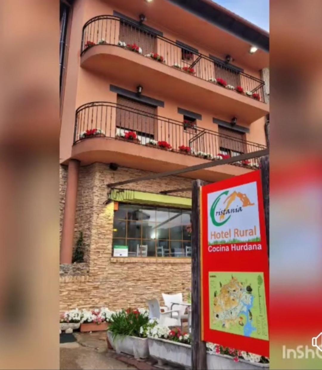 Hotel Rural Cristania Caminomorisco Exterior foto